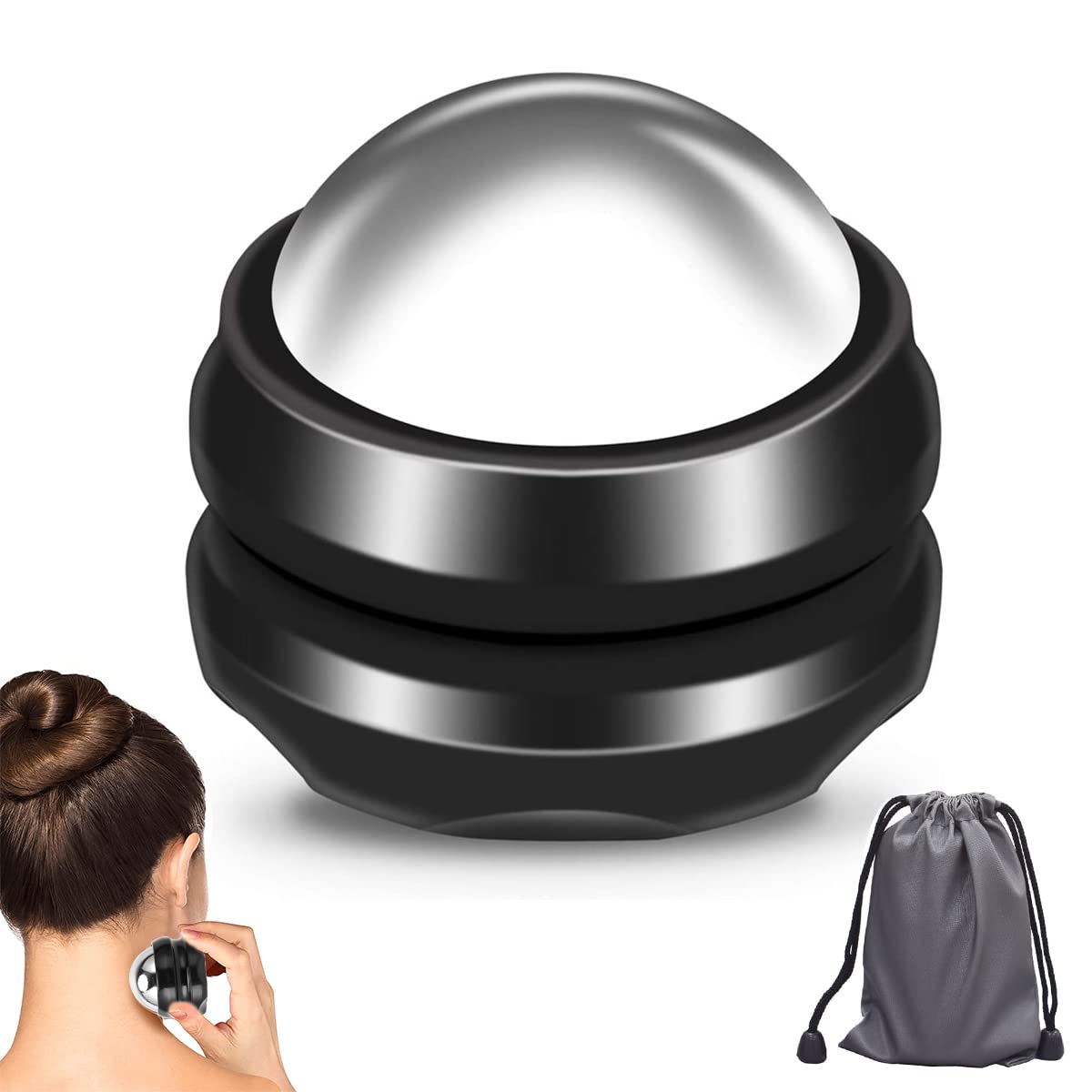 HANNEA Massage Ball, Manual Massage Roller Ball, Handheld Self Massage Therapy and Relax Full Body Tools for Sore Muscles, Shoulders, Arms, Neck, Deep Tissue, Joint Pain, Stress Relief, Purple HANNEA Massage Ball, Manual Massage Roller Ball, Handheld Self Massage Therapy and Relax Full Body Tools for Sore Muscles, Shoulders, Arms, Neck, Deep Tissue, Joint Pain, Stress Relief, Purple